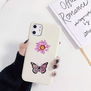 Butterfly stickers for phone cover