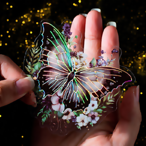 Butterfly stickers easy