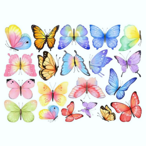 Stickers butterfly for variety of ...