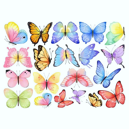 Stickers butterfly