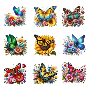 Butterfly iron on transfers beauti...