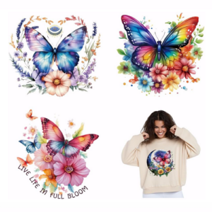 Iron on butterfly appliques super ...