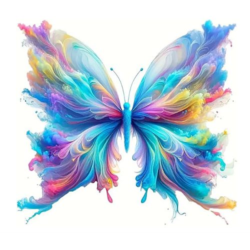 Butterfly shirt women's amazon colorful