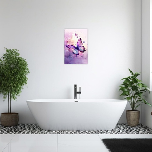 Butterfly canvas wall art