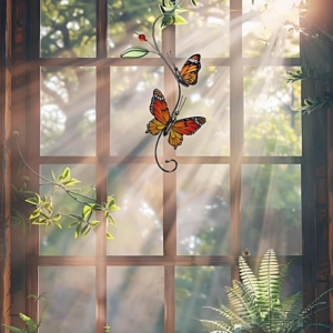 Monarch butterfly sun catcher brea...