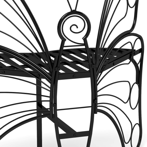 Butterfly bench outdoor