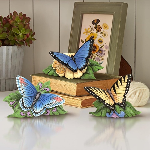 Jim shore butterfly figurine