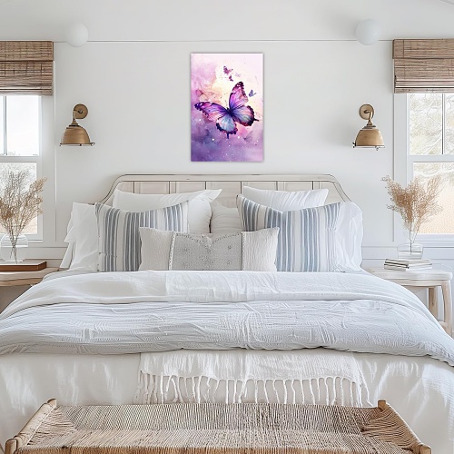 Butterfly canvas wall art