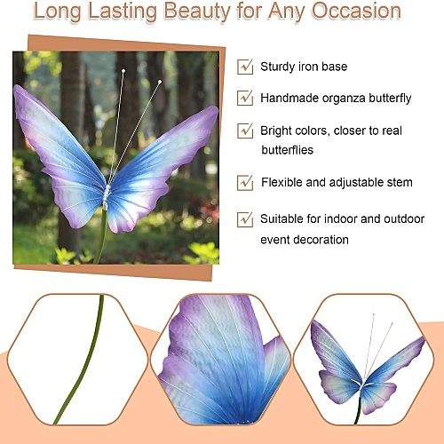 Large butterfly party decorations