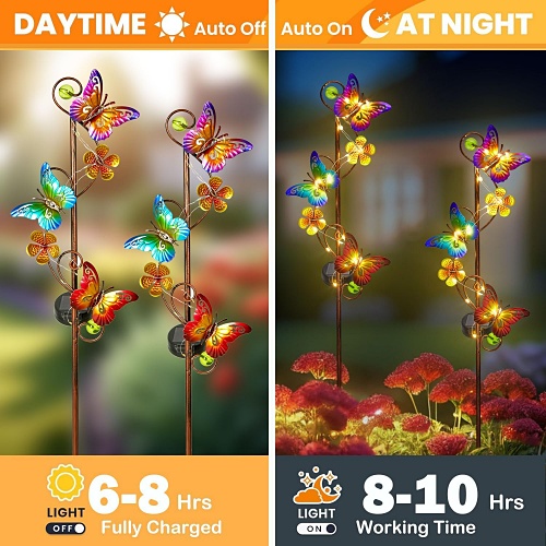 Butterfly garden stakes amazon