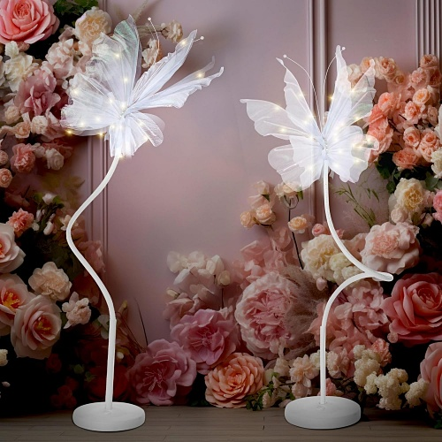 Large led butterfly light magical atmosphere