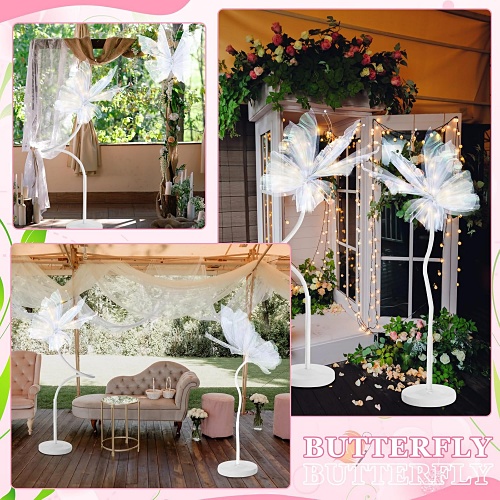 Large led butterfly light