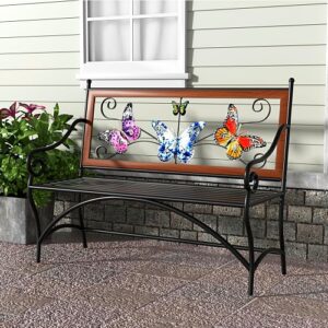 Butterfly corner bench romantic co...