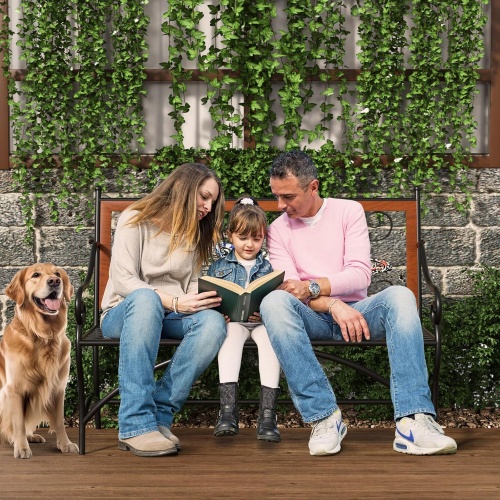 Butterfly corner bench