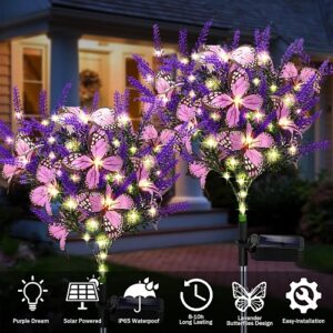 Solar garden butterfly stake light...