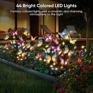 Butterfly stake for garden beautif...