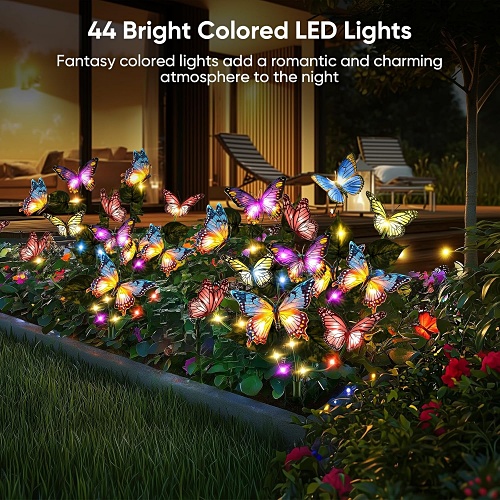 Butterfly stake for garden