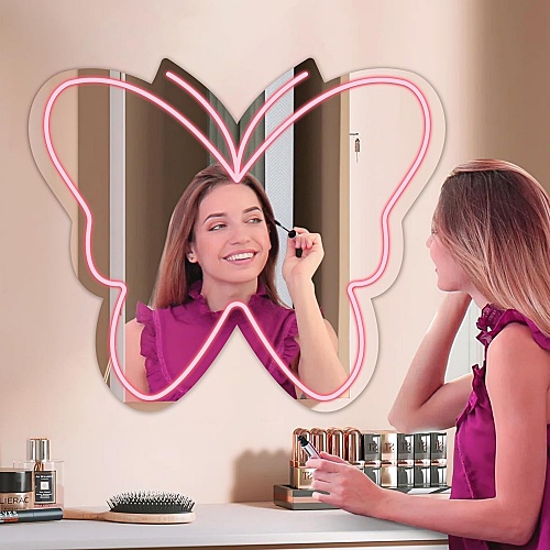 Large butterfly mirror