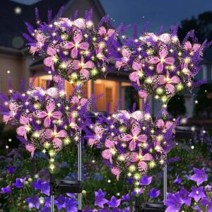Solar garden butterfly stake light...