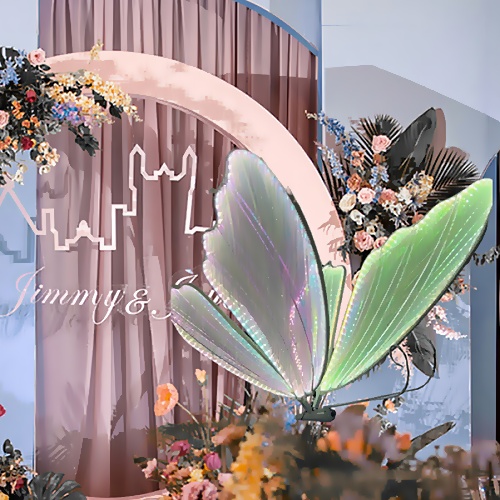 Wedding butterfly decorations