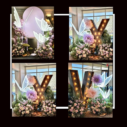 Wedding butterfly decorations