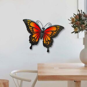 Outdoor butterfly wall art beautif...