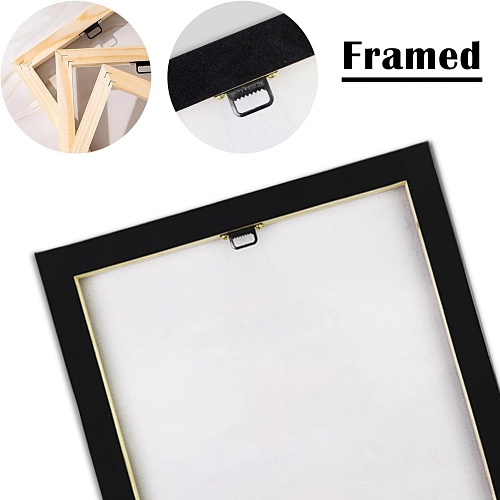 Blue butterfly canvas wall art