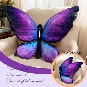 Butterfly shaped decorative pillow...