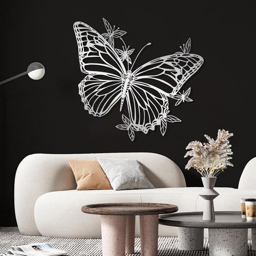 Butterfly metal art wall hanging