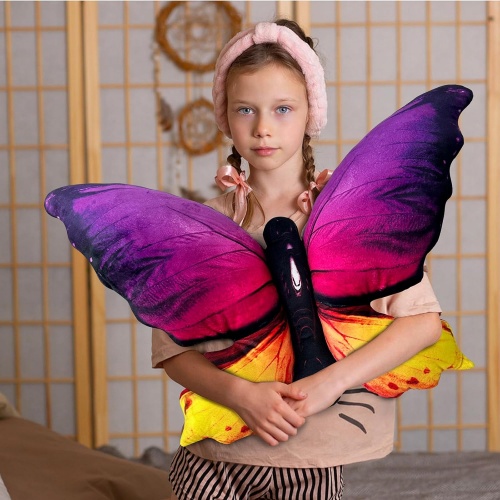 Butterfly decorative pillow