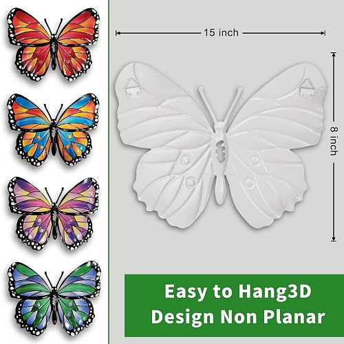Butterfly metal wall decor