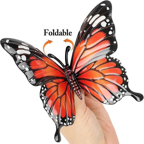 Metal wall butterflies