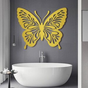 Large butterfly metal wall art bea...