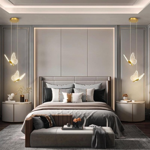 Butterfly lamp hanging from ceiling - Image 2