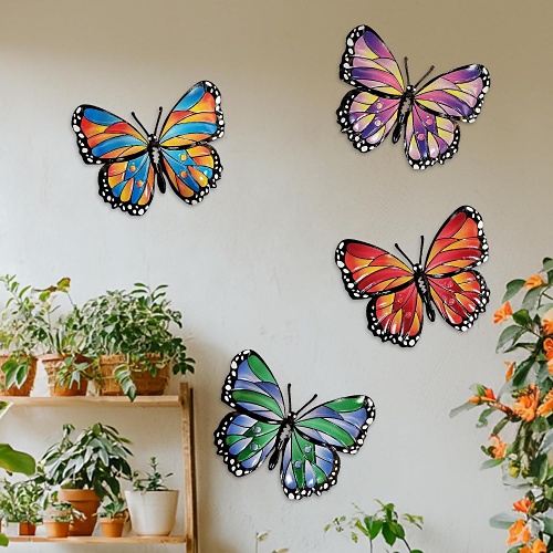 Butterfly metal wall decor