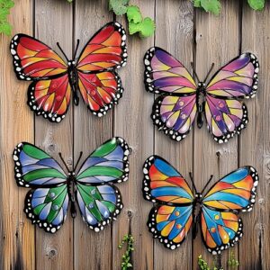 Butterfly wall art metal decoratio...
