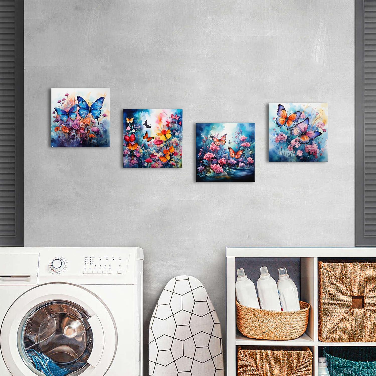 Butterfly pictures wall decor