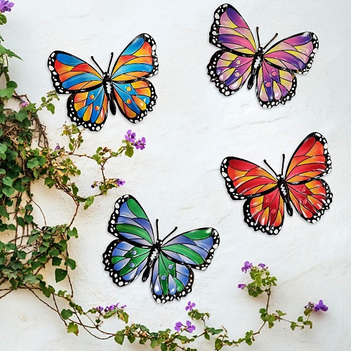 Butterfly metal wall decor