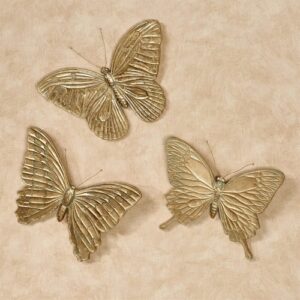 Gold butterfly wall art beautiful