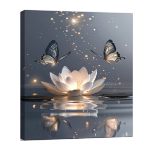 Butterfly wall pictures for living...