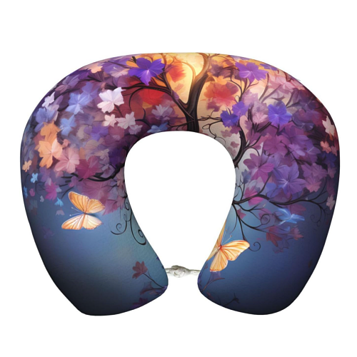 Butterfly neck travel pillow