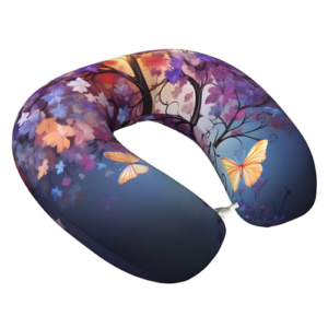 Butterfly neck travel pillow color...
