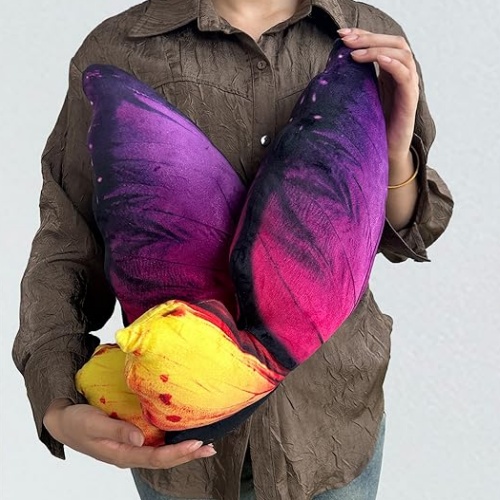 Butterfly decorative pillow
