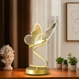 Led butterfly lights desk lamp