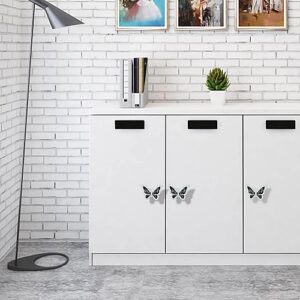 Butterfly kitchen cabinet knobs bl...