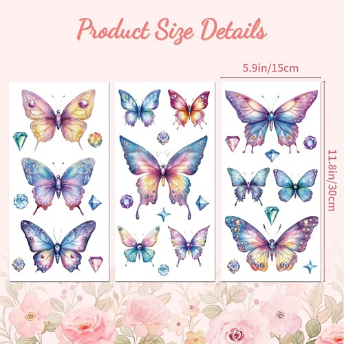Butterfly stickers for furniture