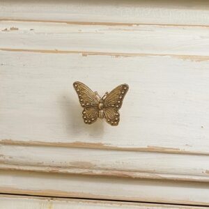 Gold butterfly drawer knobs beauti...