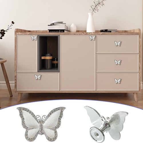 Butterfly knobs for dresser