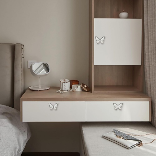 Butterfly knobs for dresser