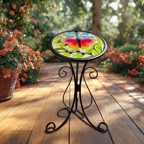 Butterfly painted furniture
